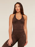 Gymshark Adapt Animal Tank Top with Shelf — Archive Brown/Soft Brown — 1