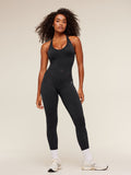 Gymshark Adapt Animal X Whitney Tank Top with Shelf — Black /  Asphalt Grey — 5
