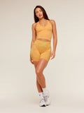 Gymshark Adapt Animal X Whitney Tank Top with Shelf — Sorbet Yellow /  Dayglow Peach — 5