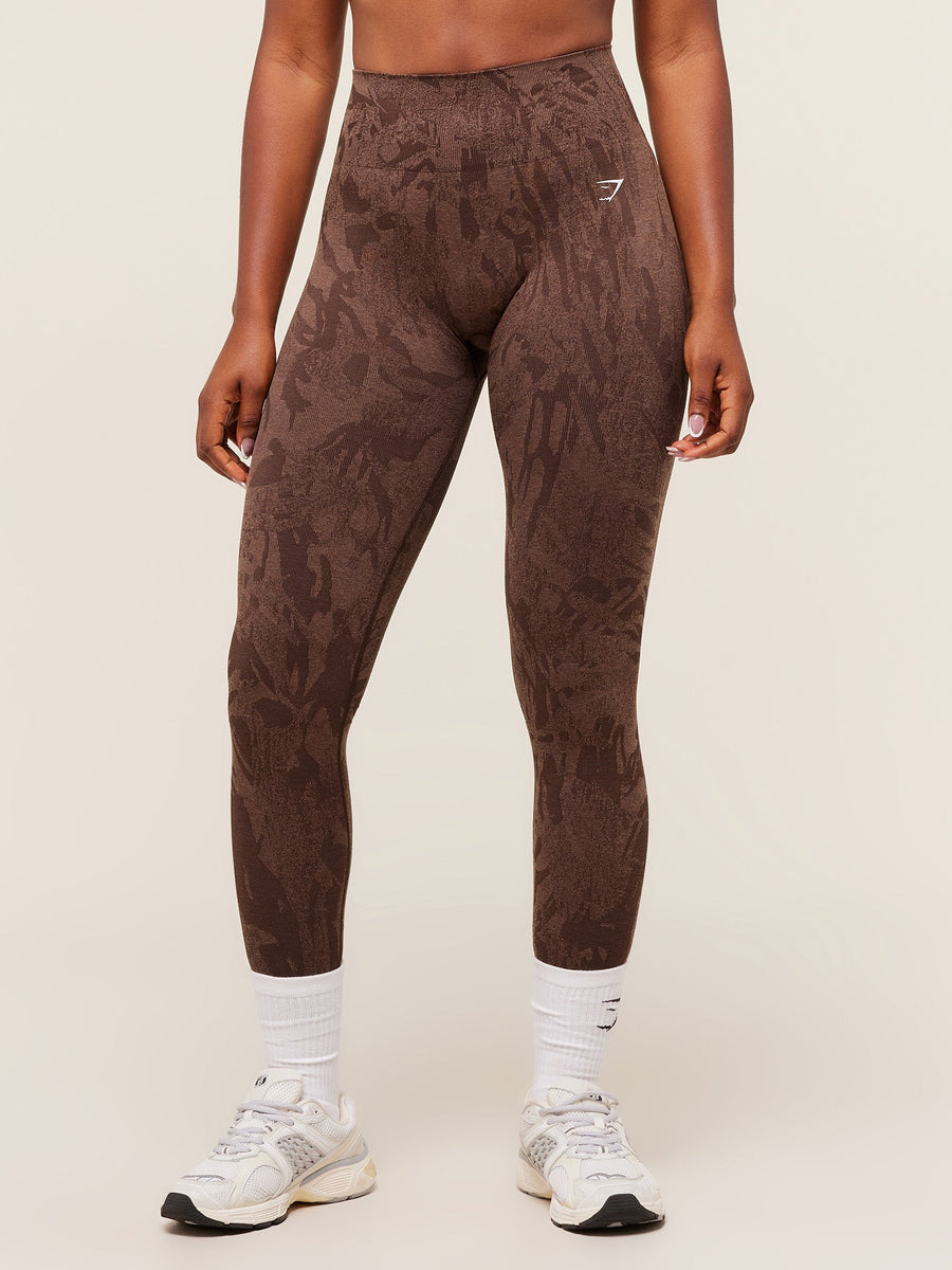 Gymshark Adapt Camo Seamless Leggings — Archive Brown/Soft Brown — 1