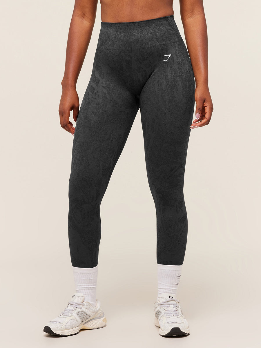 Gymshark Adapt Camo Seamless Leggings — Asphalt Grey/Black — 1