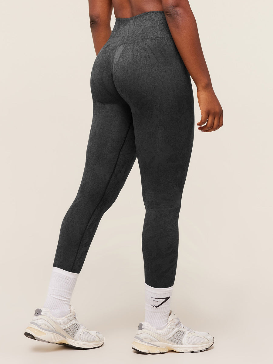 Gymshark Adapt Camo Seamless Leggings — Asphalt Grey/Black — 2