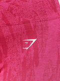 Gymshark Adapt Camo Seamless Leggings — Build Pink/Energy Pink — 6