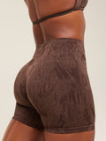 Gymshark Adapt Camo Seamless Shorts — Archive Brown/Soft Brown — 5