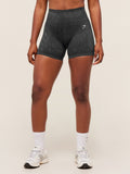 Gymshark Adapt Camo Seamless Shorts — Asphalt Grey/Black — 1