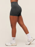 Gymshark Adapt Camo Seamless Shorts — Asphalt Grey/Black — 3