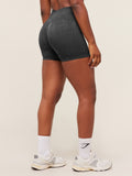 Gymshark Adapt Camo Seamless Shorts — Asphalt Grey/Black — 2