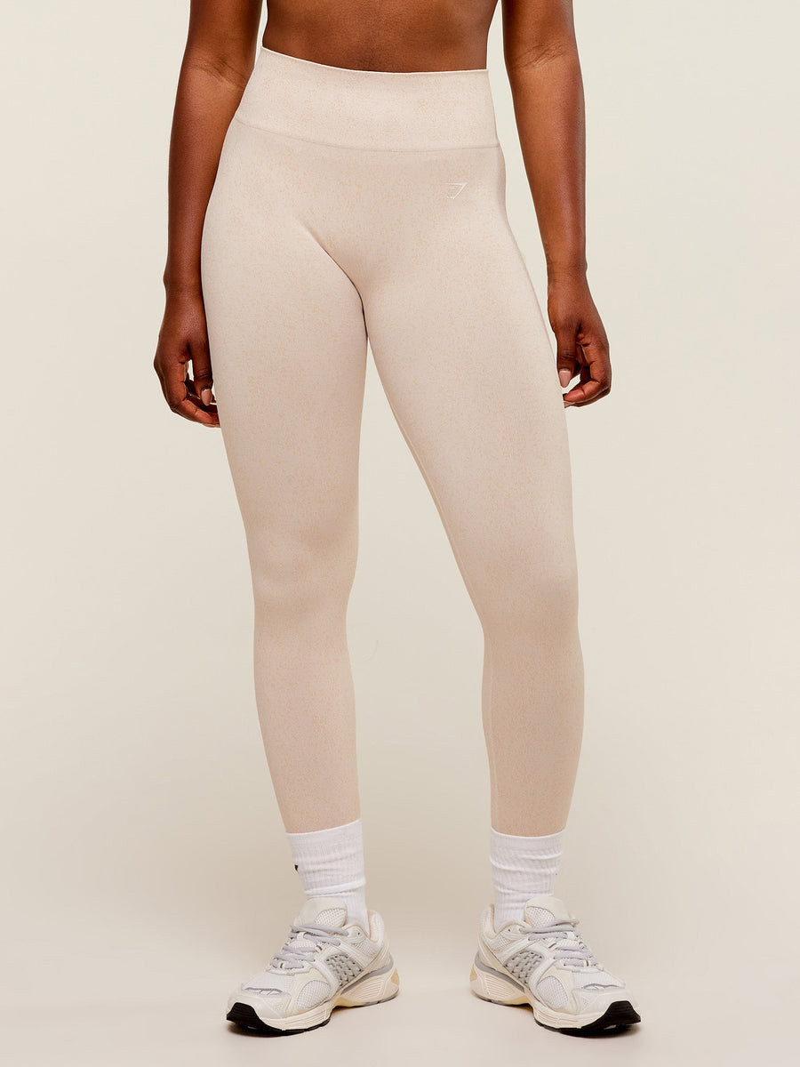 Gymshark Adapt Fleck x Whitney Leggings — Mineral | Coconut White — 1
