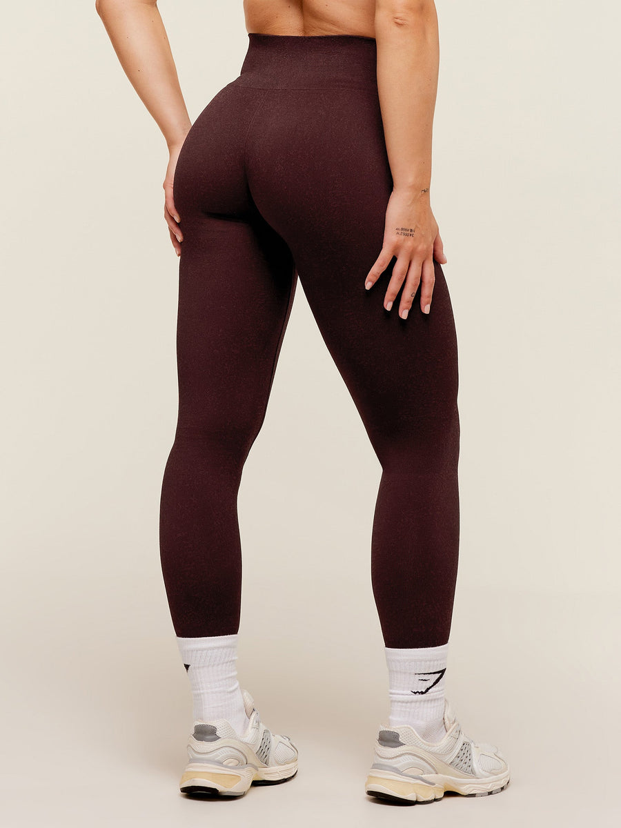Gymshark Adapt Fleck x Whitney Leggings — Cherry Purple/Rich Maroon — 3