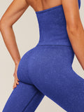 Gymshark Adapt Fleck x Whitney Leggings — Force Blue/Steady Purple — 6