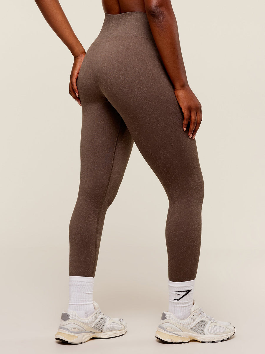 Gymshark Adapt Fleck x Whitney Leggings — Soft Brown/Chestnut Pink — 2