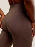 Gymshark Adapt Fleck x Whitney Leggings — Soft Brown/Chestnut Pink — 4