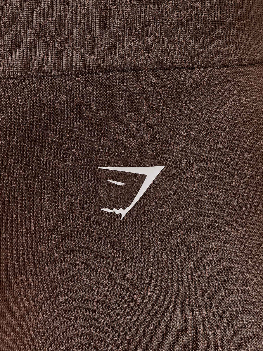 Gymshark Adapt Fleck x Whitney Leggings — Soft Brown/Chestnut Pink — 5