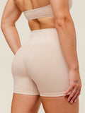 Gymshark Adapt Fleck Seamless Shorts — Coconut White — 6