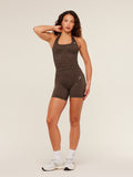 Gymshark Adapt Fleck Seamless Shorts — Archive Brown/Lifestyle Brown — 5