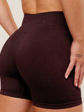 Gymshark Adapt Fleck Seamless Shorts — Cherry Purple/Rich Maroon — 6