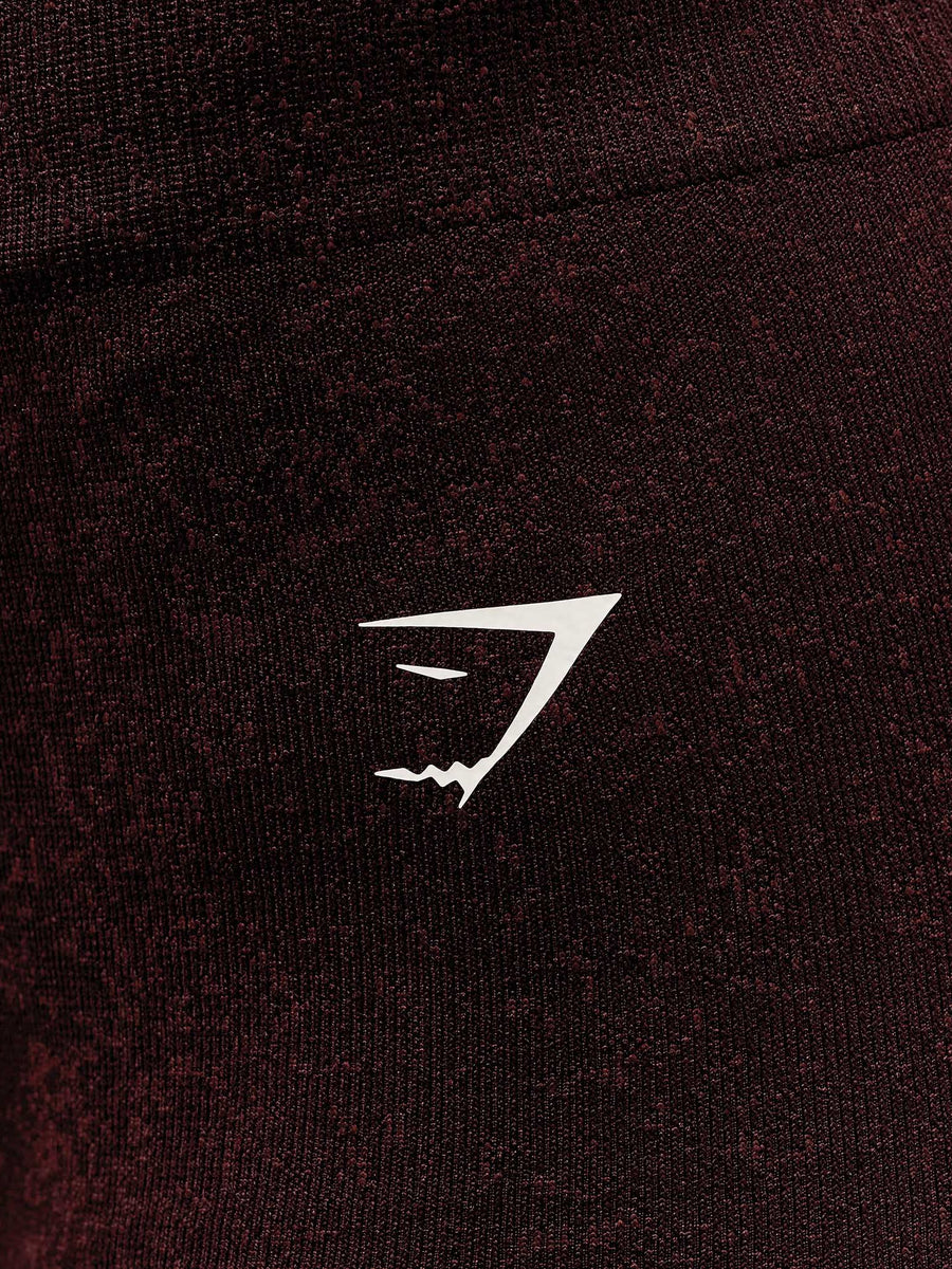Gymshark Adapt Fleck Seamless Shorts — Cherry Purple/Rich Maroon — 5