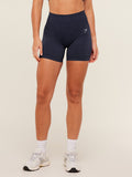 Gymshark Adapt Fleck Seamless Shorts — Heavy Blue/Iron Blue — 1