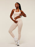 Gymshark Adapt Fleck x Whitney Tank With Shelf — Coconut White — 7
