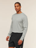 Gymshark Off Duty Long Sleeve T-Shirt — Smokey Grey — 3