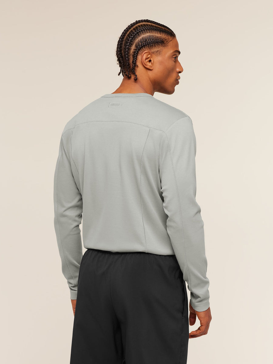 Gymshark Off Duty Long Sleeve T-Shirt — Smokey Grey — 2