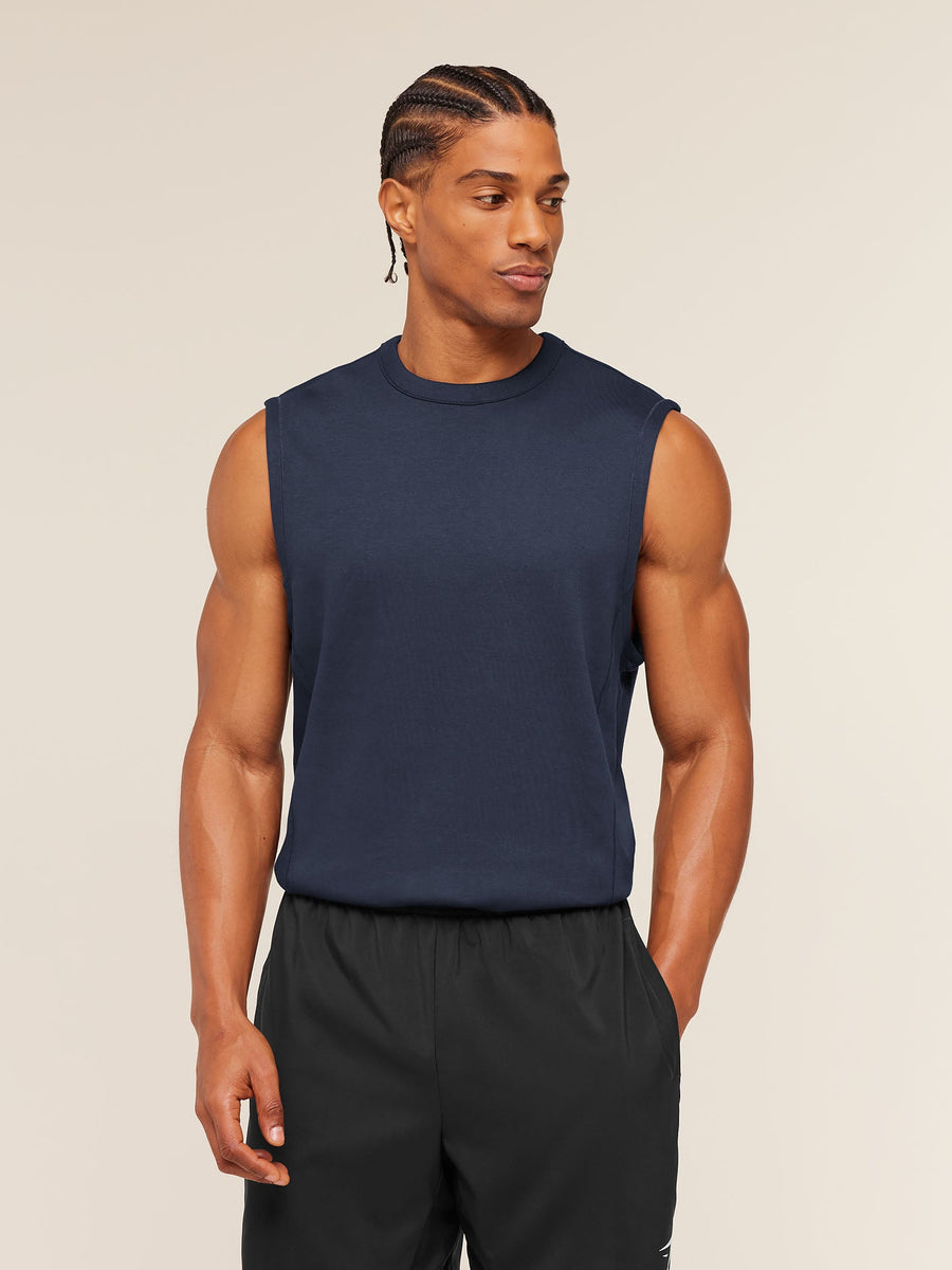Gymshark Off Duty Tank — Heavy Blue — 1