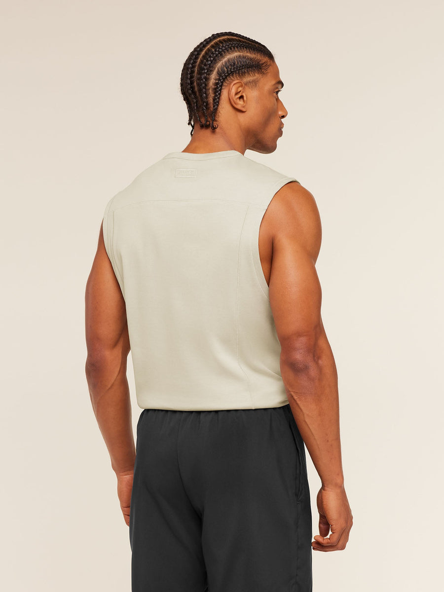 Gymshark Off Duty Tank — Pebble Grey — 2