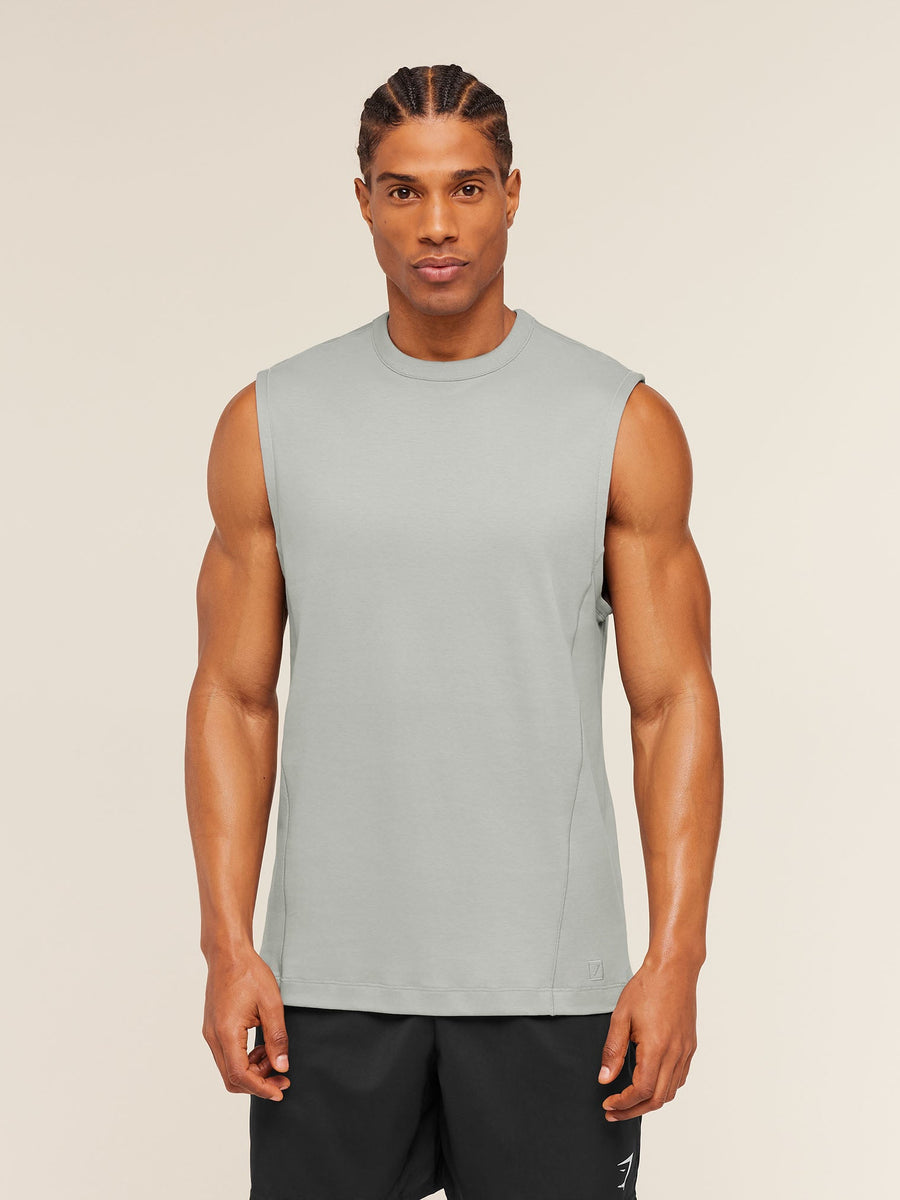 Gymshark Off Duty Tank — Smokey Grey — 4