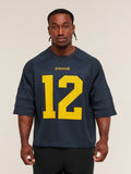 Gymshark American Football Jersey — Heavy Blue — 1