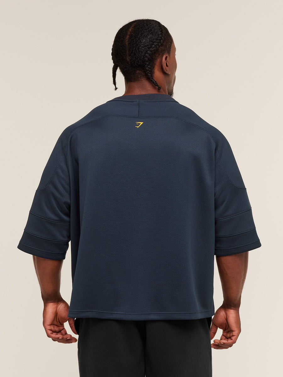 Gymshark American Football Jersey — Heavy Blue — 4