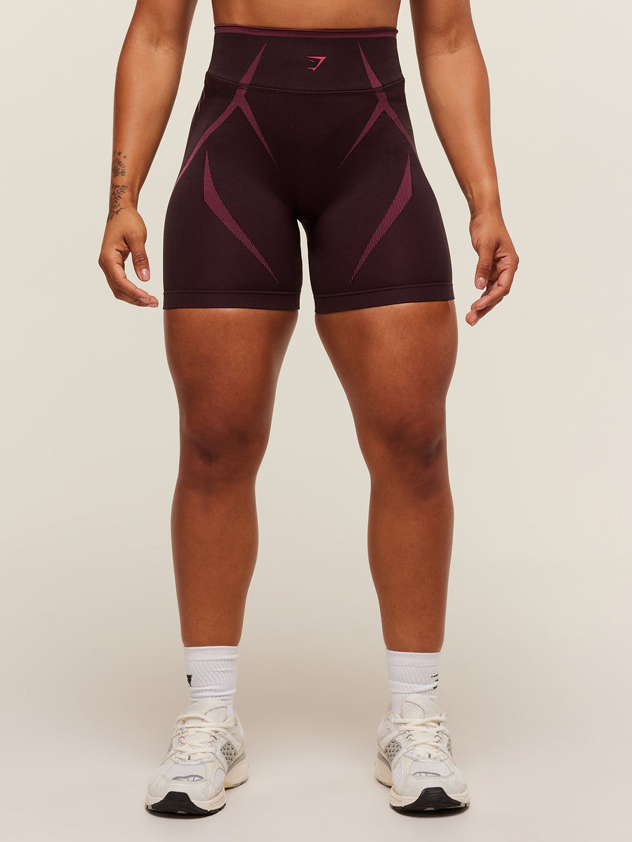 Gymshark Apex Lift Seamless Short — Cherry Purple/Build Pink — 1
