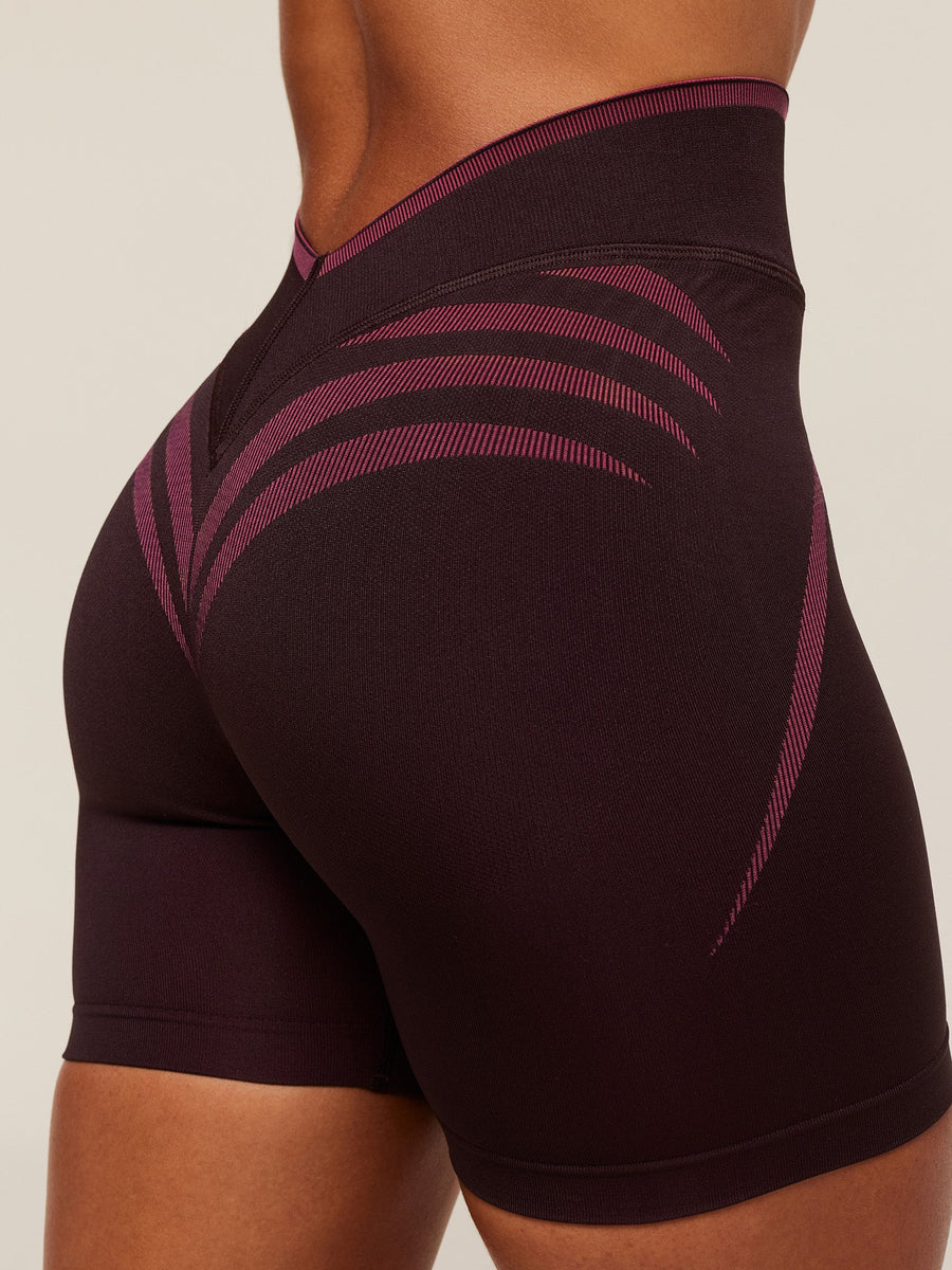 Gymshark Apex Lift Seamless Short — Cherry Purple/Build Pink — 5
