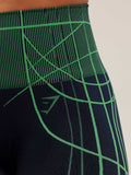 Gymshark Apex Seamless Leggings — Heavy Blue/Active Green — 5