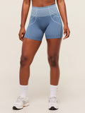 Gymshark Apex Seamless Shorts — Worn Blue/Gentle Blue — 1