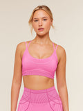Gymshark Apex Seamless Strappy Sports Bra — Focus Pink/Super-Set Pink — 1