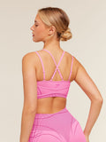 Gymshark Apex Seamless Strappy Sports Bra — Focus Pink/Super-Set Pink — 2