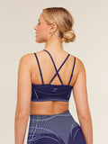Gymshark Apex Seamless Strappy Sports Bra — Indigo Purple/Chilled Blue — 2