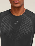 Gymshark Apex Seamless Tank — Black/Dark Grey — 5
