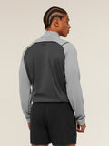 Gymshark Arrival Contrast 1/4 Zip — Smokey Grey / Grey — 2