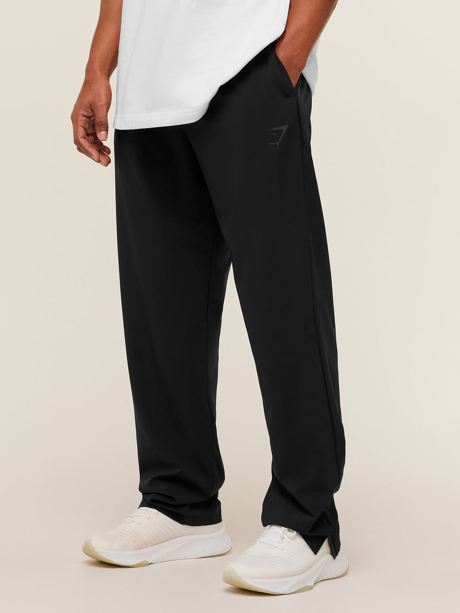 Gymshark Arrival Contrast Pants — Black/Grey — 2