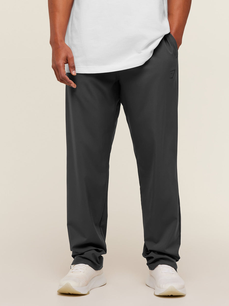 Gymshark Arrival Contrast Pants — Grey/Black — 1