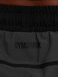 Gymshark Arrival Contrast Pants — Grey/Black — 7