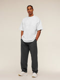 Gymshark Arrival Contrast Pants — Grey/Black — 4