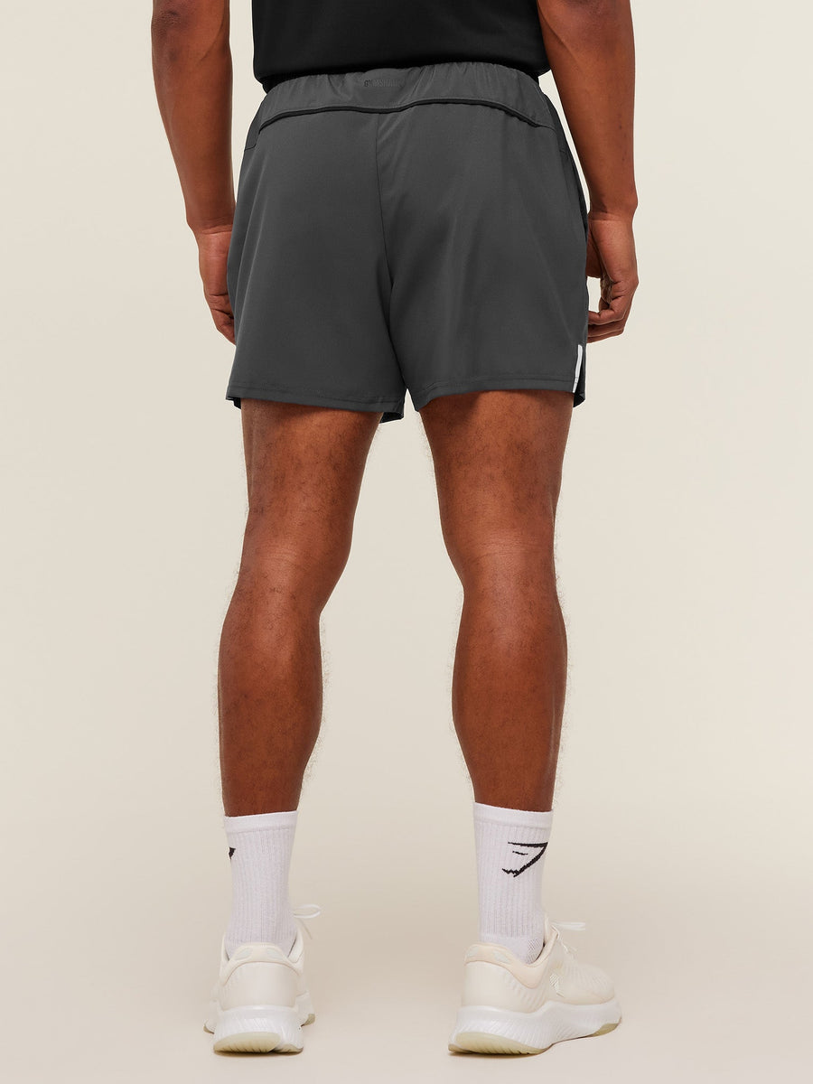 Gymshark Arrival Contrast Shorts — Grey/Black — 3