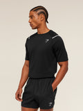 Gymshark Arrival Contrast T-Shirt — Black — 3