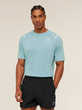 Gymshark Arrival Contrast T-Shirt — Flow Blue /  Storm Blue — 1