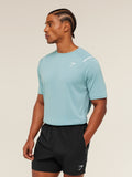 Gymshark Arrival Contrast T-Shirt — Flow Blue /  Storm Blue — 3
