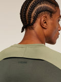 Gymshark Arrival Contrast T-Shirt — Grounded Green /  Strength Green — 7