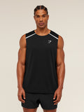 Gymshark Arrival Contrast Tank — Black — 4