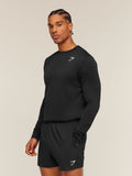 Gymshark Arrival Long Sleeve T-Shirt — Black — 3